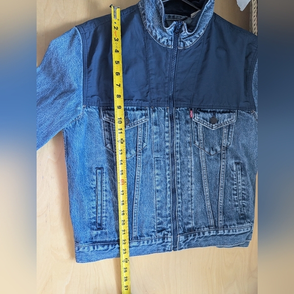 LEVI'S Men Jeans Jacket Size Small Unisex Denim Mid Jeans Mid Polyester Pockets - Picture 14 of 14